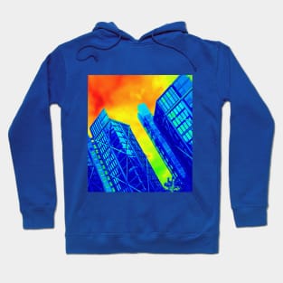 Alien London cityscape Hoodie